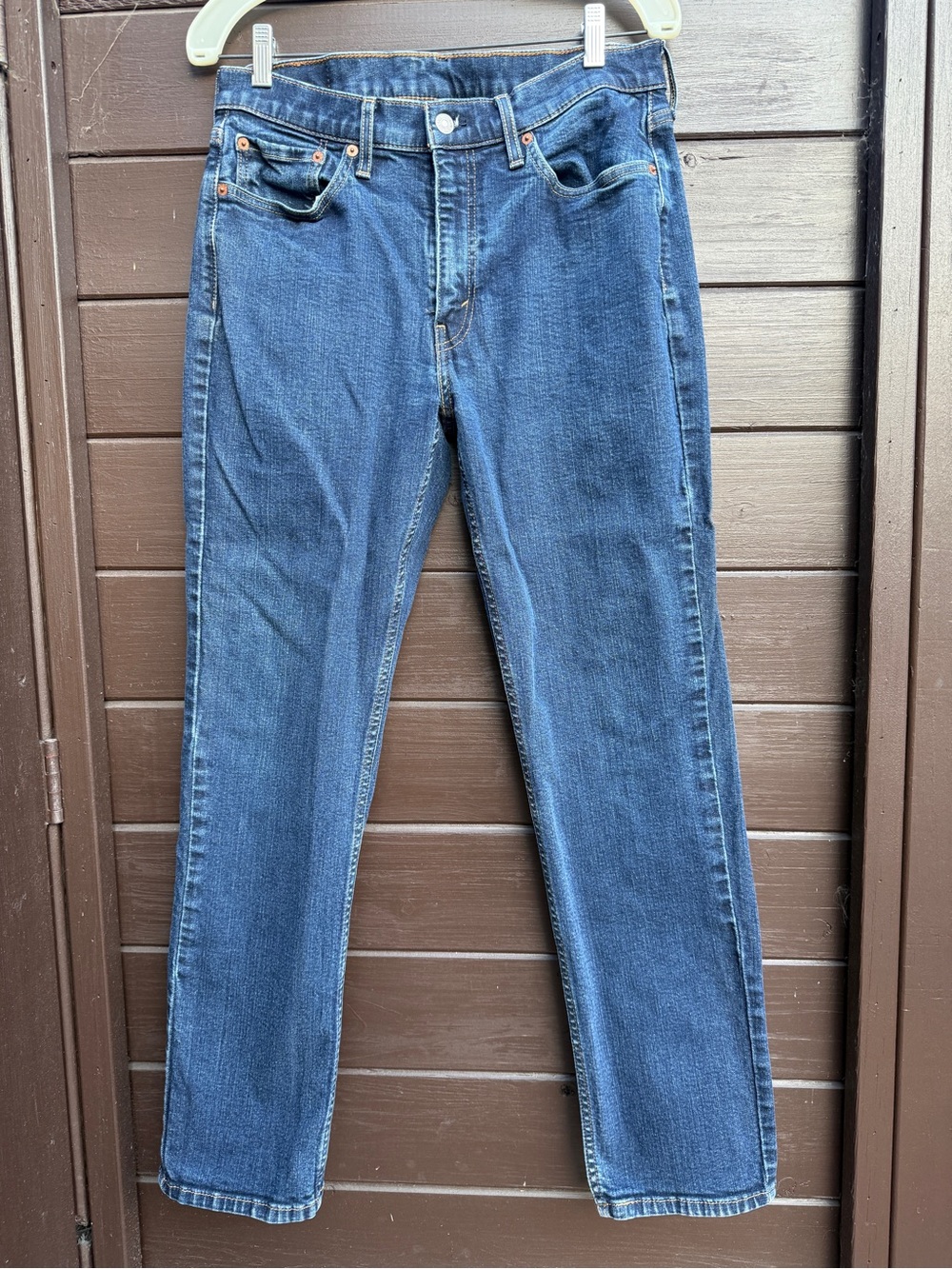 Levi's 514 Blue Slim Straight Jeans 33x32